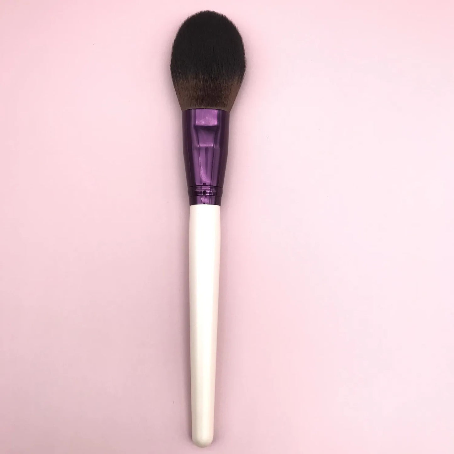 YLovely luxurious Soft Synthetic Natural High Quality Pearl White Foundation Contour Blending Maquiagem Make Up Brush Set Kit