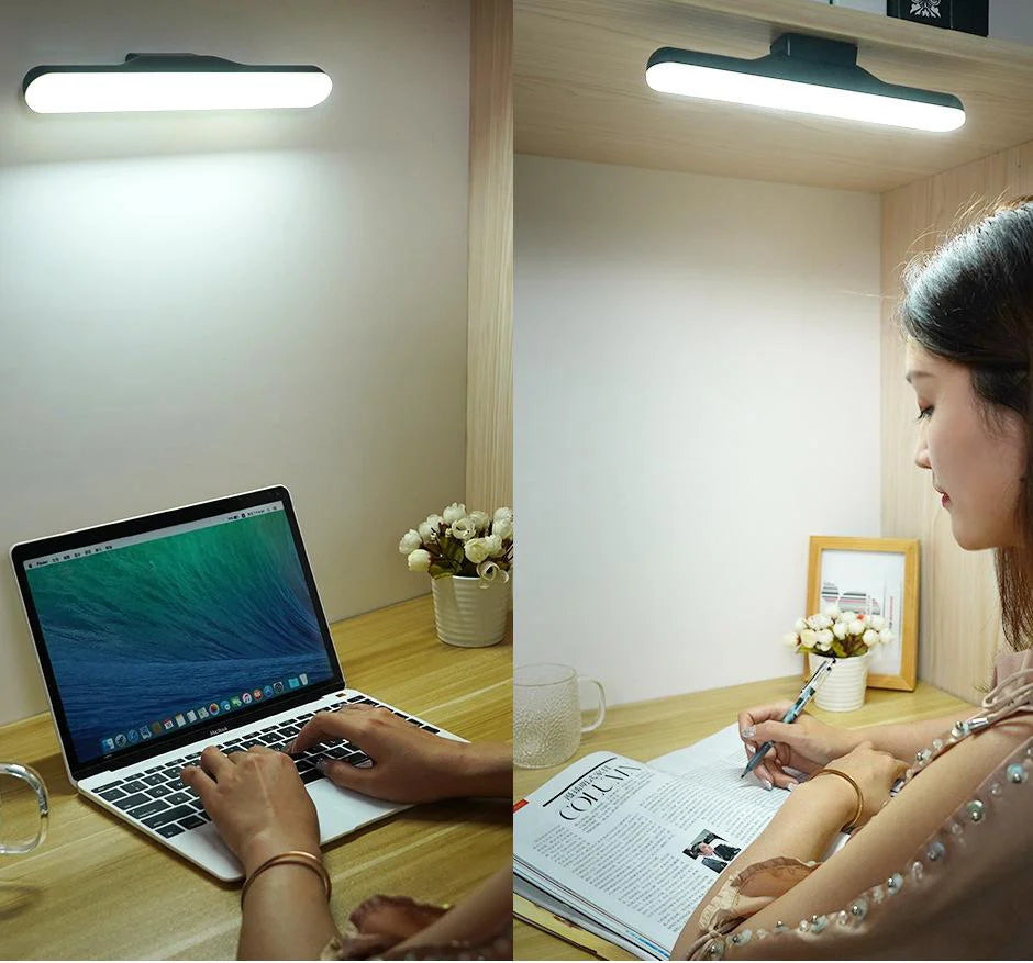 LED Makeup Lamp Light USB Eye Protection Rechargeable Portable Hanging Magnetic Lamp Touch Switch Mirror Light Selfie Light