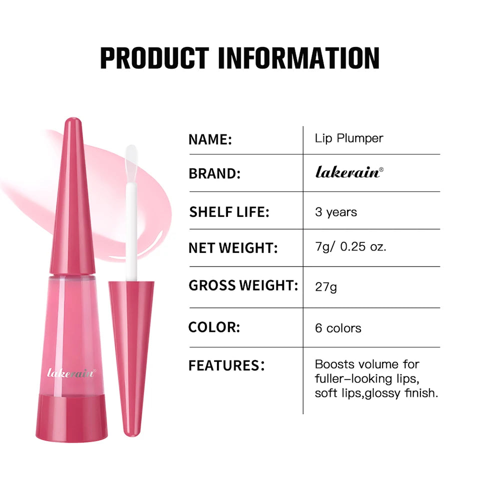 Lip Plumper Reedle Shot Plumping Serum Moisturizing Anti-Wrinkle Lip Gloss Transparent Plump Sexy Lips Care Korean Cosmetics