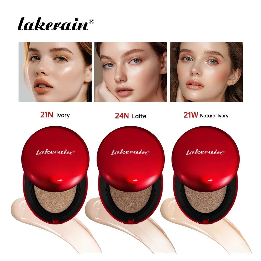 SPF40 Sunscreen Cushion Foundation All Skin Colors Brightening Contouring Foundation Cream Long-lasting Makeup Base Concealer