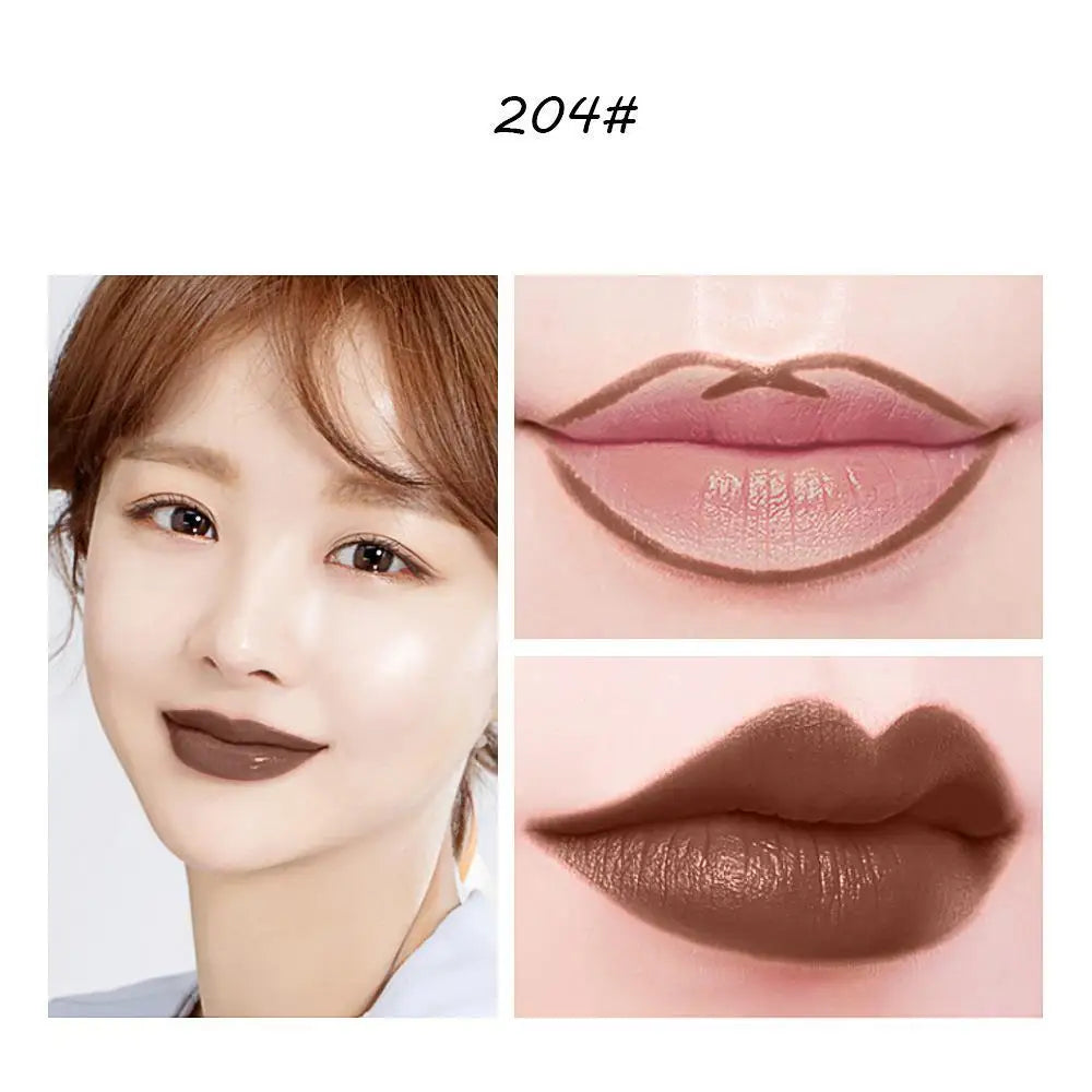 Lip Pencil Set Professional Makeup Full Brown Matte Long Lasting Permanent Lipstick Beauty Woman Makeup Products 2024 New Brand