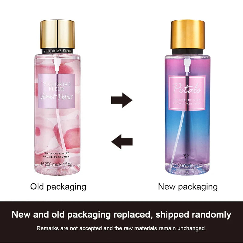 Women's Secret Vanilla Perfume 250ml Lasting Fresh Mist Scent Deodorant Spray Natural Air Fruity Floral Crushed Plant Fragrance