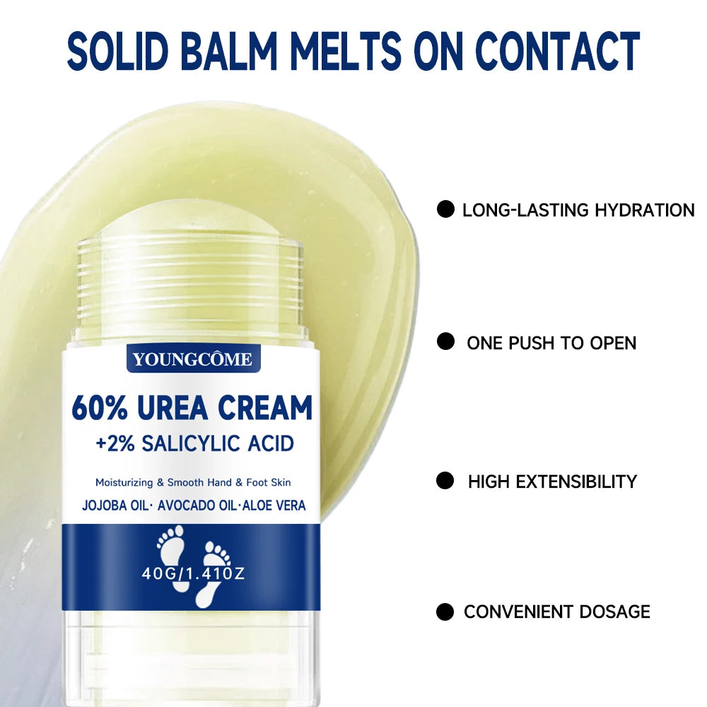 42% Urea Foot Cream + 2% Salicylic Acid Intensive Hydrating Foot And Hand Care Moisturizing Foot Cream And Hand Cream