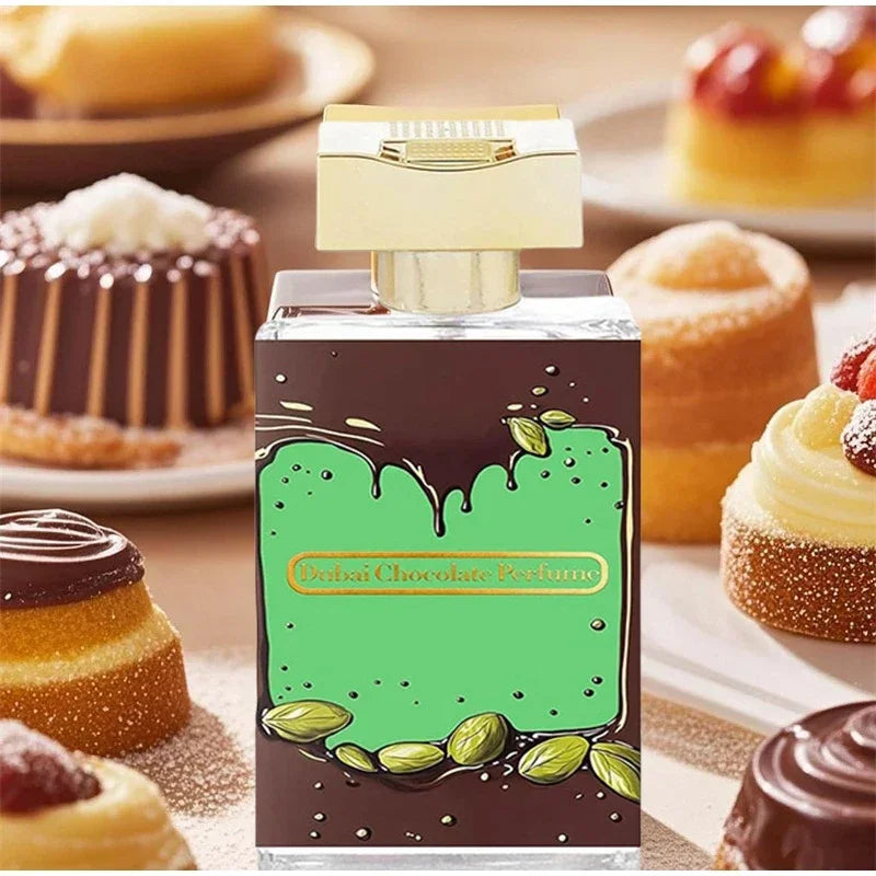 Vanilla Gourmet Perfume Pistachio Cocoa Beans Long-lasting Fragrance Dubai Brand Light Perfume Unisex Fresh Chocolate Fragrance