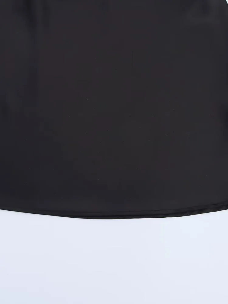 2026 Women Summer Halter Mini Dress Fashion Sexy Satin Backless Solid Female Elegant Street Party Dresses Clothing