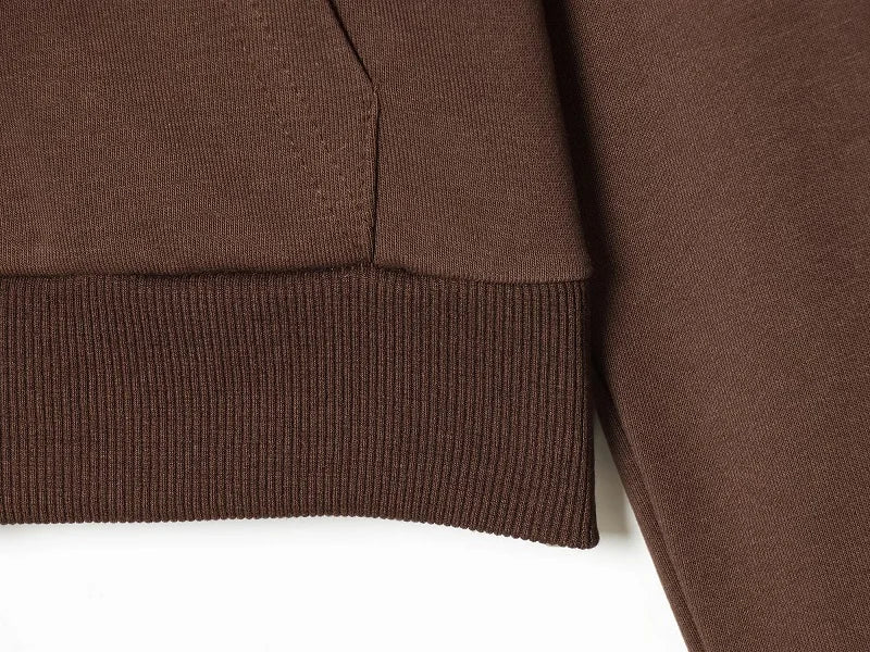 MUJER Sweatshirt Flared Trousers Womens Fleece High Waist Pants Woman Fashion Casual Women's Pants Sets Sports Pants for Women