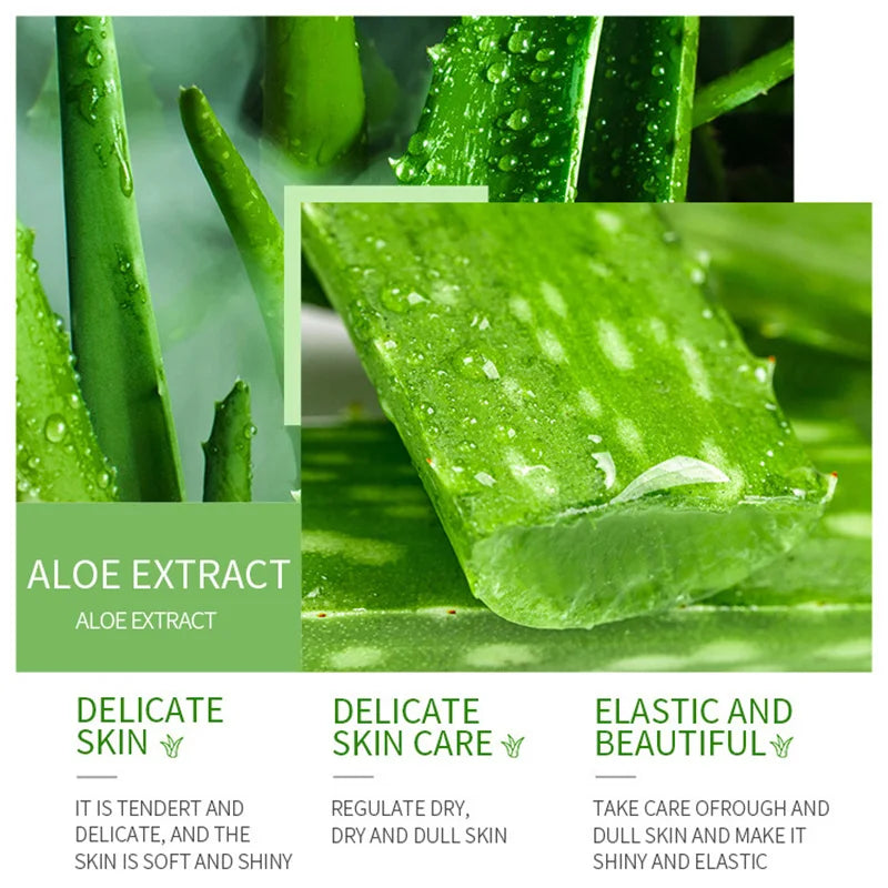 300g SADOER Aloe Vera Gel Creams Moisturizing Brightening Nourishing Firming Hydrating Face Cream Facial Skin Care Products