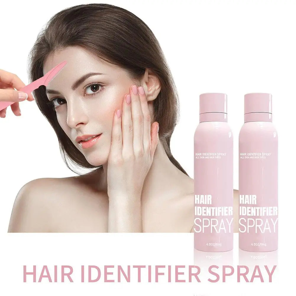 Hair Identifier Spray For Face Shaving,Skin Body Dermaplaning Spray With Razors,Moisturizing And Skin Care Set Hair Removal Kit