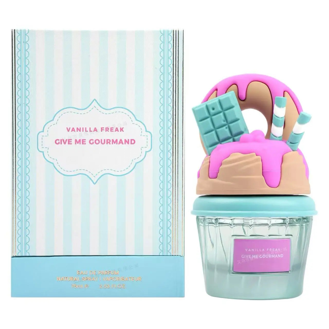 Top Selling 75ml Perfume  Ice Cream Women Perfumes Spray Flirting Pheromone Long Lasting Sweet Candy Attract Women Birthday Gift