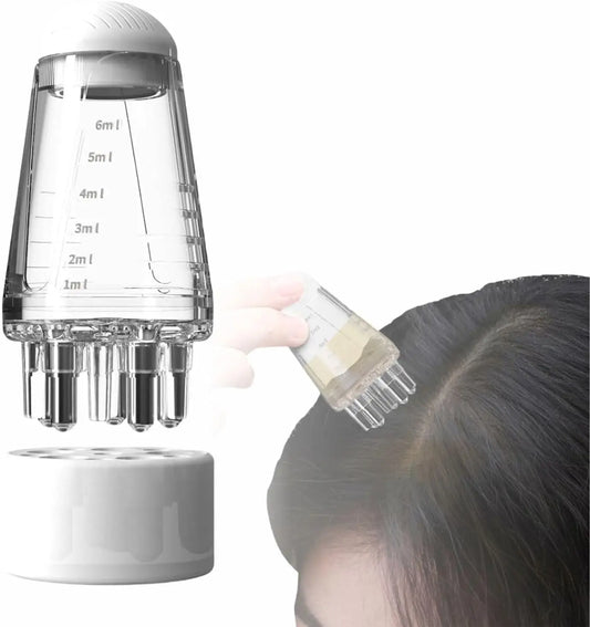 Hair Oil Applicator – Scalp Massage Comb for Hair Care and Relaxation