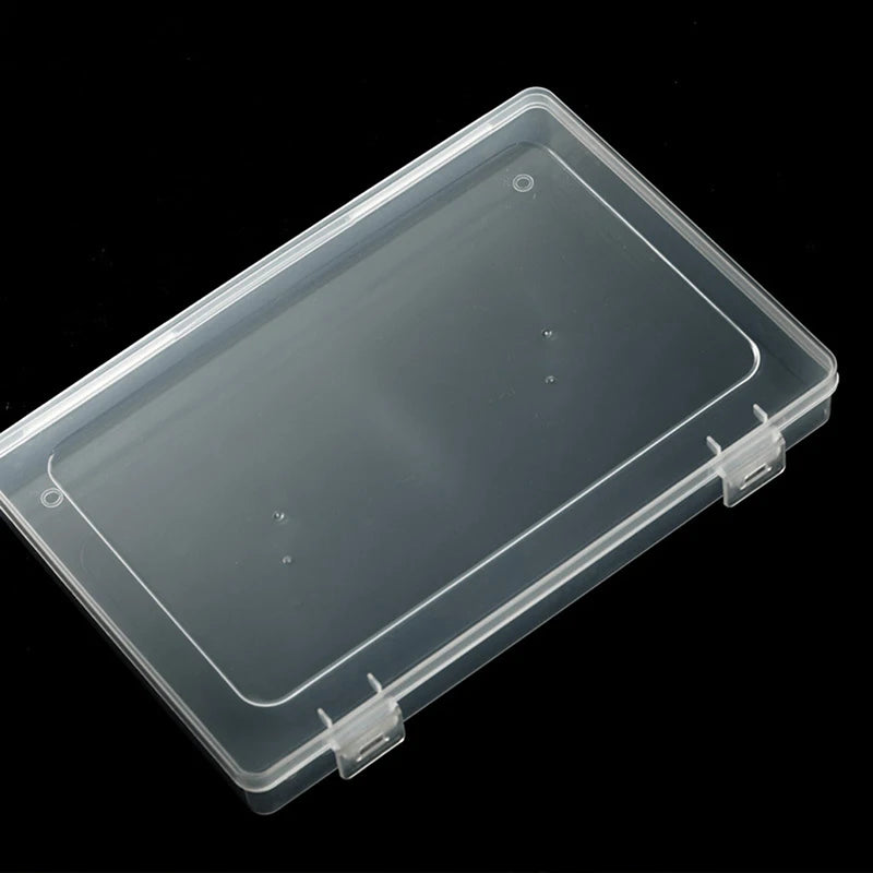 Nail Wearing Nail With Large Capacity Storage Box Dust-proof Transparent Convenient Color Card Nail Plate Display