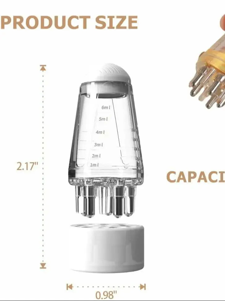 Hair Oil Applicator – Scalp Massage Comb for Hair Care and Relaxation