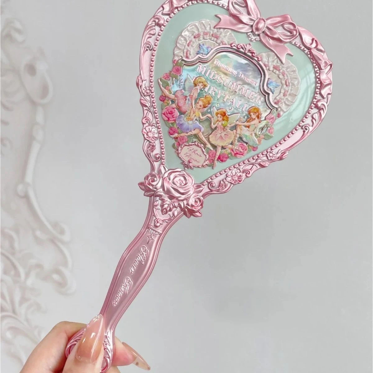 Flower Knows Makeup Set Eye Shadow Lipstick Swan Liquid Eyeshadow Hand Mirrors Hairpin Brush Gift Box For Girlfriend