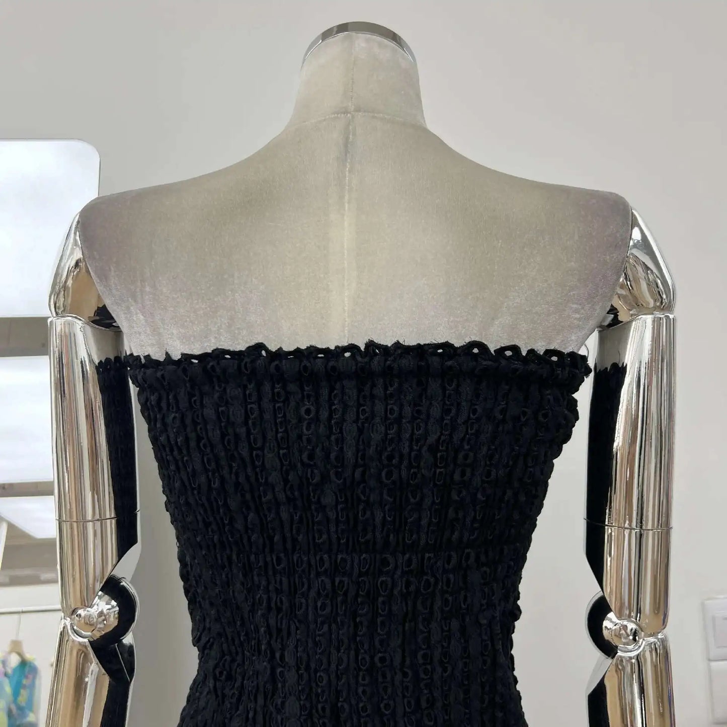 Luxury Embroidery Print Short Dresses Women 2025 Summer Holiday Stretchy Corset Bustier Ruffle Cake Dress Elegant Party Vestidos