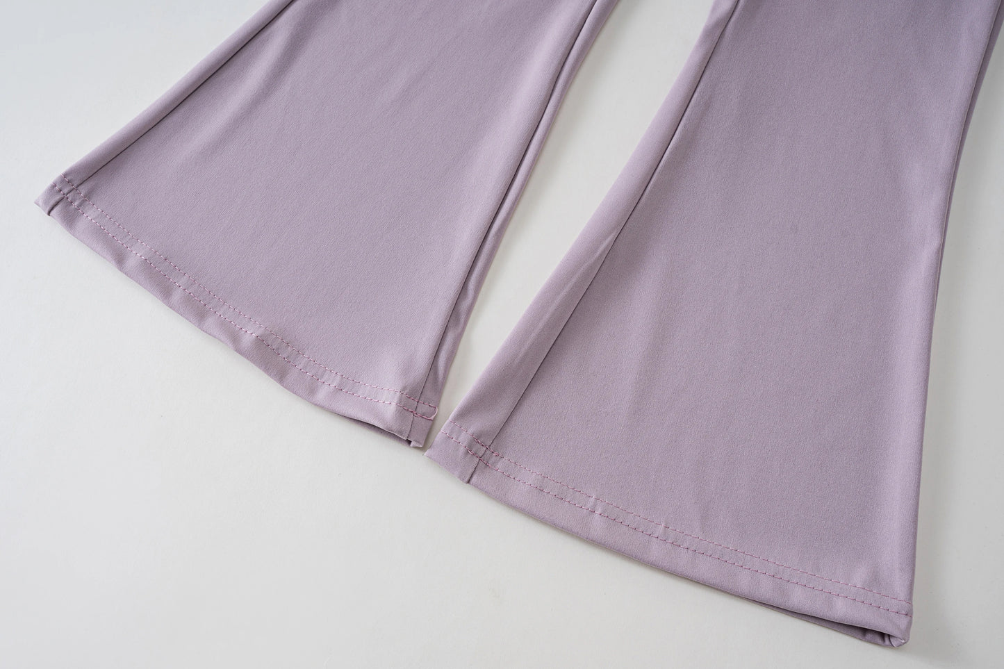 Girls Flared Pants High Waist Yoga Leggings Teenagers Stretch Elastic Waistband Kids Sportswear Trousers Autumn Spring