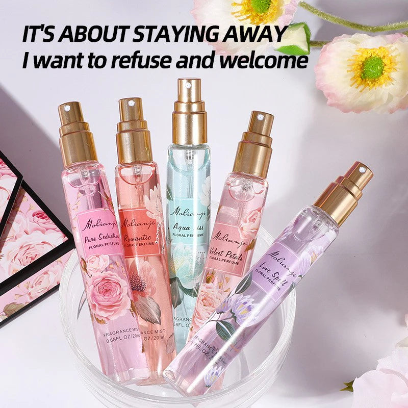 Rose Perfume Brand Classic Series Sample Spray Ladies Lasting Light Fragrance Elegant Charm Floral Romantic Gift Set Box 100ml