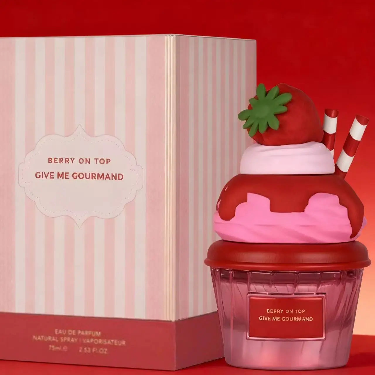 Top Selling 75ml Perfume  Ice Cream Women Perfumes Spray Flirting Pheromone Long Lasting Sweet Candy Attract Women Birthday Gift