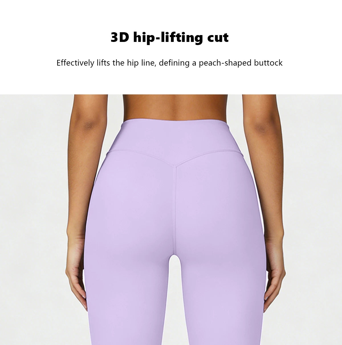Women's Slightly Flared Yoga Pants GYM Hip-lifting Leggings High-waisted Fitness Breathable Antibacterial Sports Workout Pants