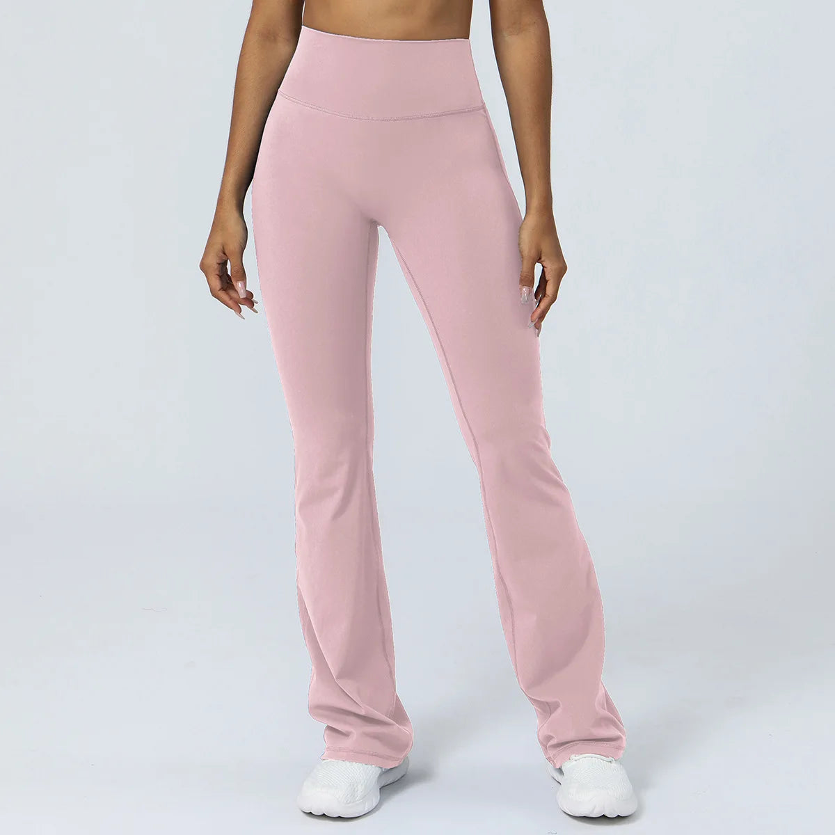 Flared Pant Yoga Pants Naked High Waisted Cinching Hip Lifting Sports Leggings Running Fitness Elastic Bell Bottom Pants Women