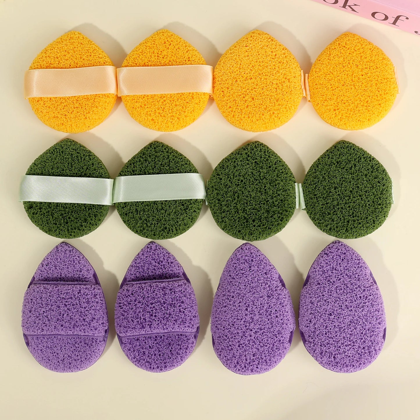 1-3pcs Exfoliating Face Wash Cleansing Sponge Blackhead Removal Makeup Remover Foam Puff Tool Deep Clean Pore Cleaner Skincare