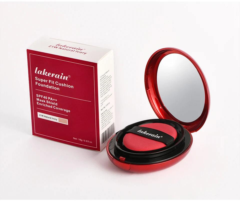 SPF40 Sunscreen Cushion Foundation All Skin Colors Brightening Contouring Foundation Cream Long-lasting Makeup Base Concealer
