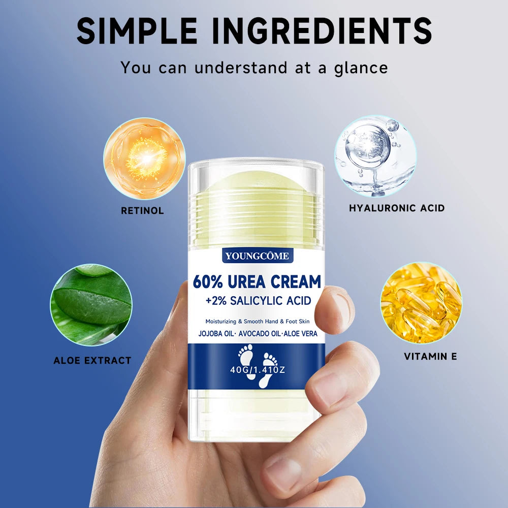 42% Urea Foot Cream + 2% Salicylic Acid Intensive Hydrating Foot And Hand Care Moisturizing Foot Cream And Hand Cream