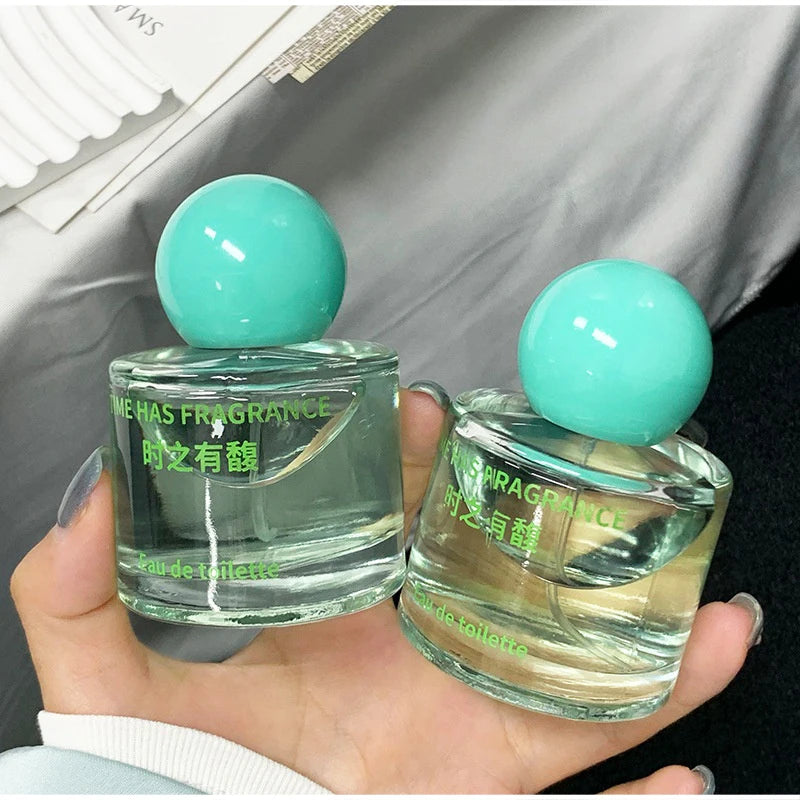 Sweet Fruity Women Perfume Fresh Peach And Citrus Lemon Fragrance Orange Blossom And Lily Charming Lucky Eau De Toilette Spray