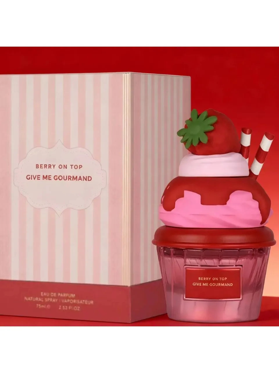 Top Selling 75ml Perfume  Ice Cream Women Perfumes Spray Flirting Pheromone Long Lasting Sweet Candy Attract Women Birthday Gift