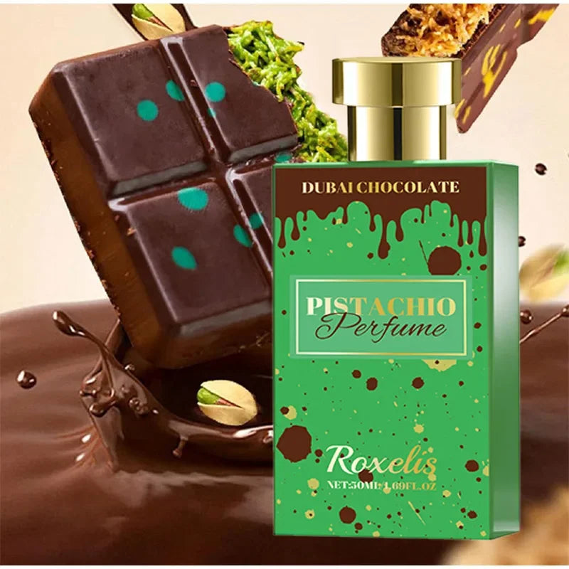 Vanilla Gourmet Perfume Pistachio Cocoa Beans Long-lasting Fragrance Dubai Brand Light Perfume Unisex Fresh Chocolate Fragrance
