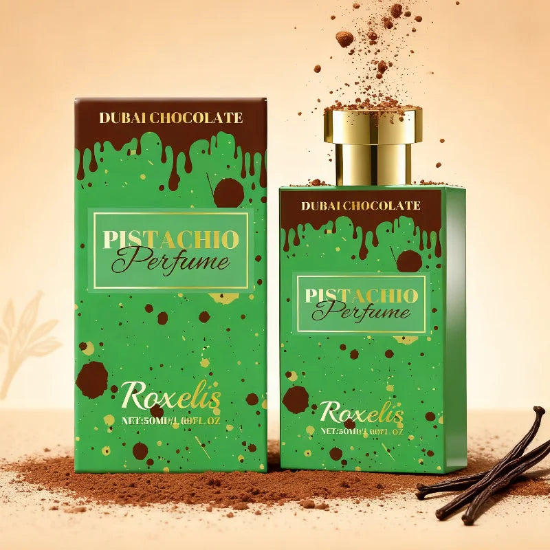 Vanilla Gourmet Perfume Pistachio Cocoa Beans Long-lasting Fragrance Dubai Brand Light Perfume Unisex Fresh Chocolate Fragrance