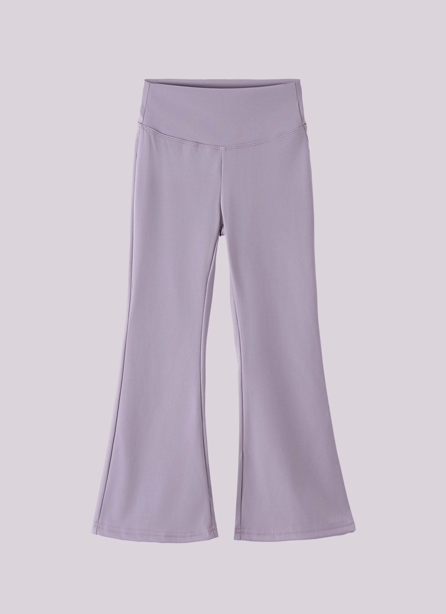 Girls Flared Pants High Waist Yoga Leggings Teenagers Stretch Elastic Waistband Kids Sportswear Trousers Autumn Spring