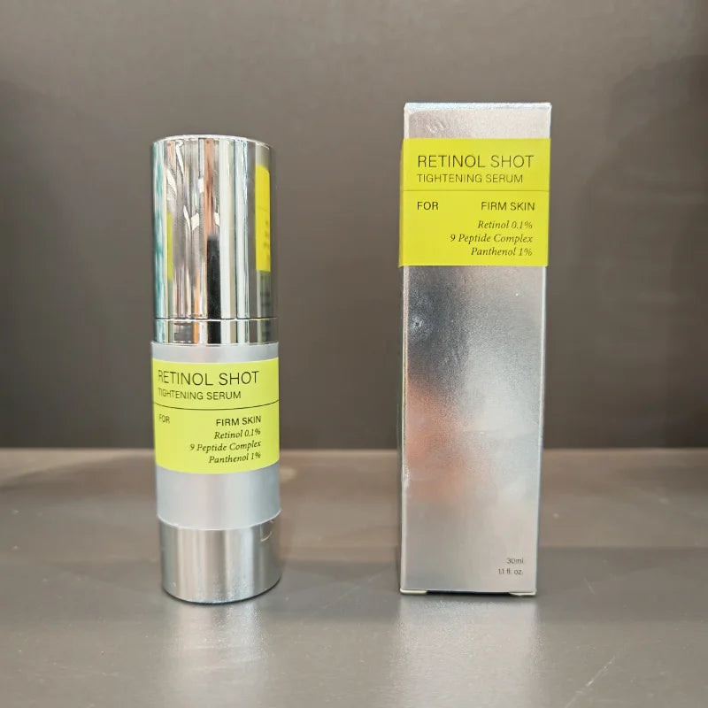 Retinol Panthenol 1% Eye Cream & Essence Set, Vitamin C Moisturizing Firming Eye Care, For Dark Circles Fine Lines Daily Use