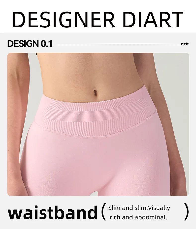 Pilates knit shorts medium intensity training high stretch peach hips no awkward lines casual fitness