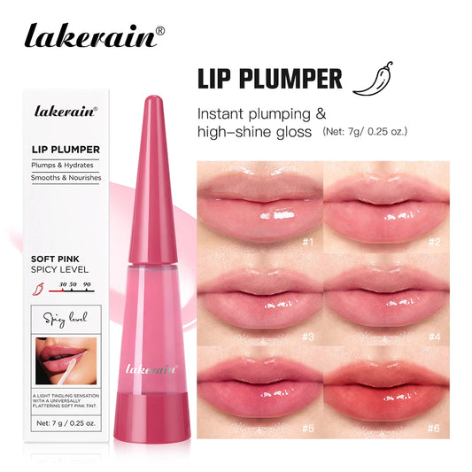 Lip Plumper Reedle Shot Plumping Serum Moisturizing Anti-Wrinkle Lip Gloss Transparent Plump Sexy Lips Care Korean Cosmetics