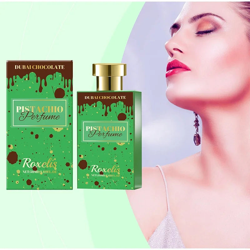 Vanilla Gourmet Perfume Pistachio Cocoa Beans Long-lasting Fragrance Dubai Brand Light Perfume Unisex Fresh Chocolate Fragrance