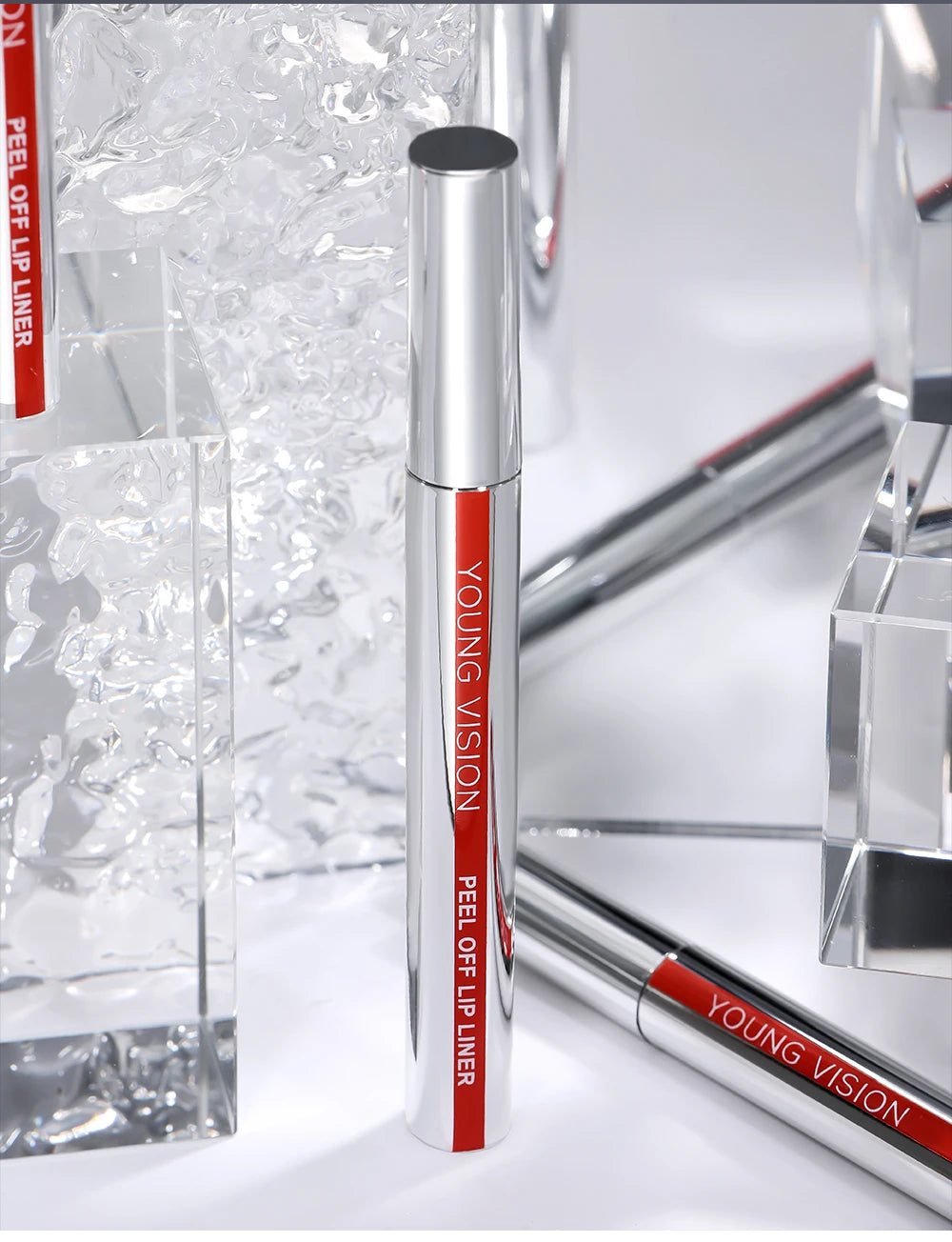 YOUNG VISION Tear-Off Lip Liner Peel-Off Lip Liner Matte Smudge-Free Hook & Loop Lip Pencil Makeup Pencil 3 color