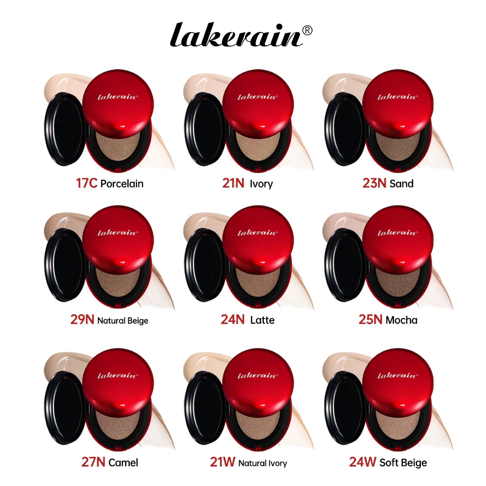 SPF40 Sunscreen Cushion Foundation All Skin Colors Brightening Contouring Foundation Cream Long-lasting Makeup Base Concealer