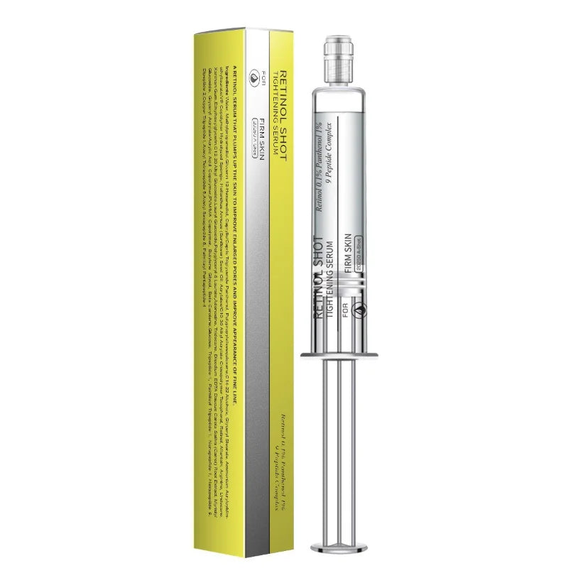Retinol Panthenol 1% Eye Cream & Essence Set, Vitamin C Moisturizing Firming Eye Care, For Dark Circles Fine Lines Daily Use