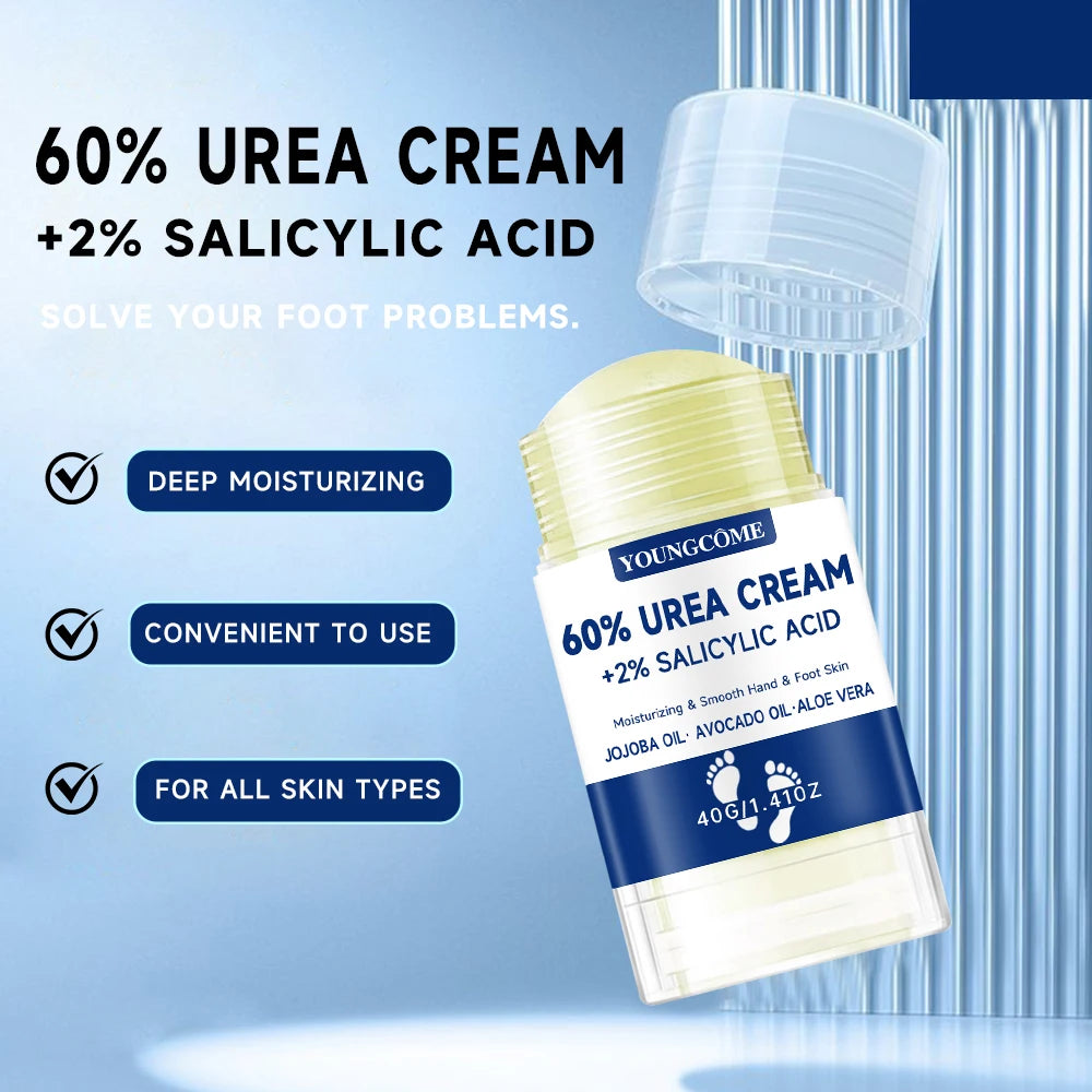 42% Urea Foot Cream + 2% Salicylic Acid Intensive Hydrating Foot And Hand Care Moisturizing Foot Cream And Hand Cream