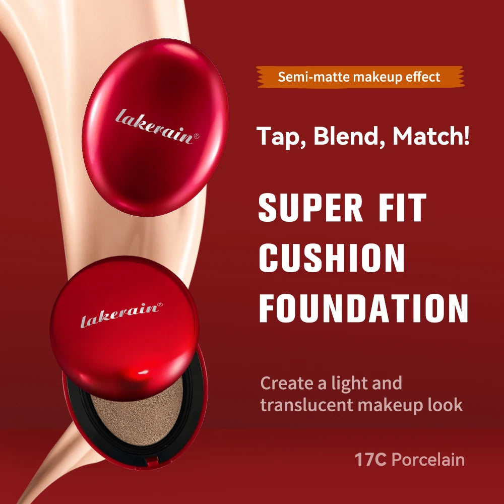 SPF40 Sunscreen Cushion Foundation All Skin Colors Brightening Contouring Foundation Cream Long-lasting Makeup Base Concealer