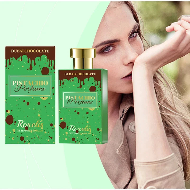 Vanilla Gourmet Perfume Pistachio Cocoa Beans Long-lasting Fragrance Dubai Brand Light Perfume Unisex Fresh Chocolate Fragrance